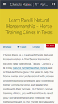 Mobile Screenshot of christirains.com