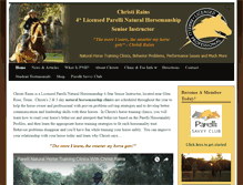 Tablet Screenshot of christirains.com